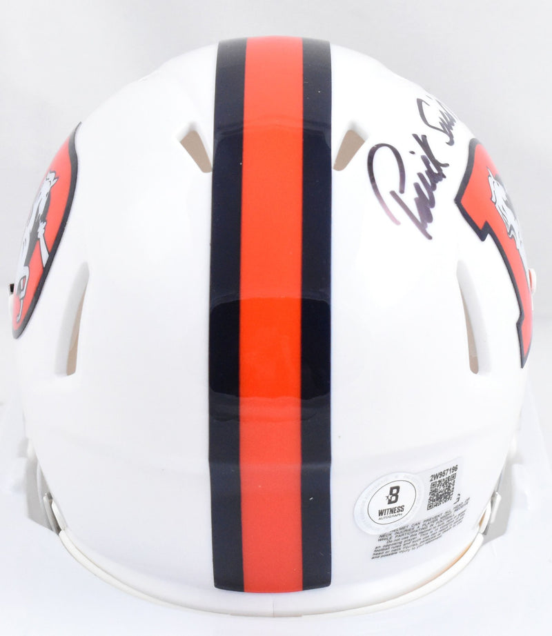 Patrick Surtain II Autographed Denver Broncos 2023 Alternate Mini Helmet