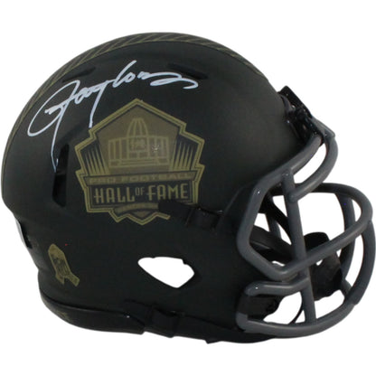Lawrence Taylor Signed NFL HOF 2025 Salute to Service Mini Helmet
