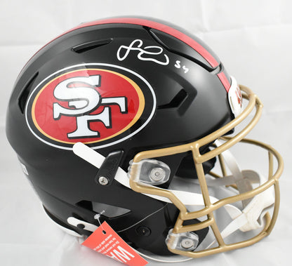 Fred Warner Signed San Francisco 49ers Rivalries Speedflex Authentic Helmet
