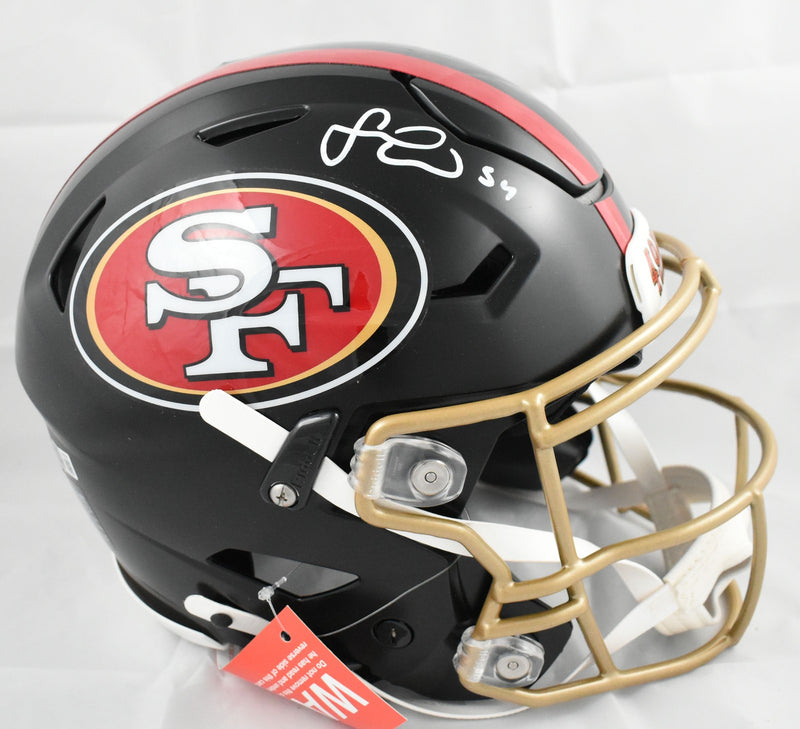Fred Warner Signed San Francisco 49ers Rivalries Speedflex Authentic Helmet