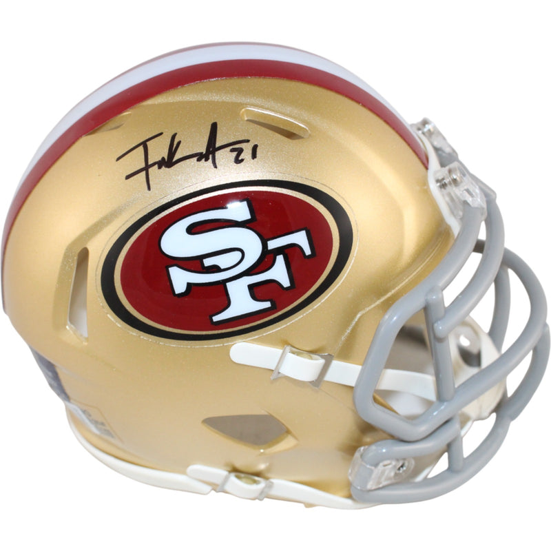 Frank Gore San Francisco 49ers Autographed Mini Helmet