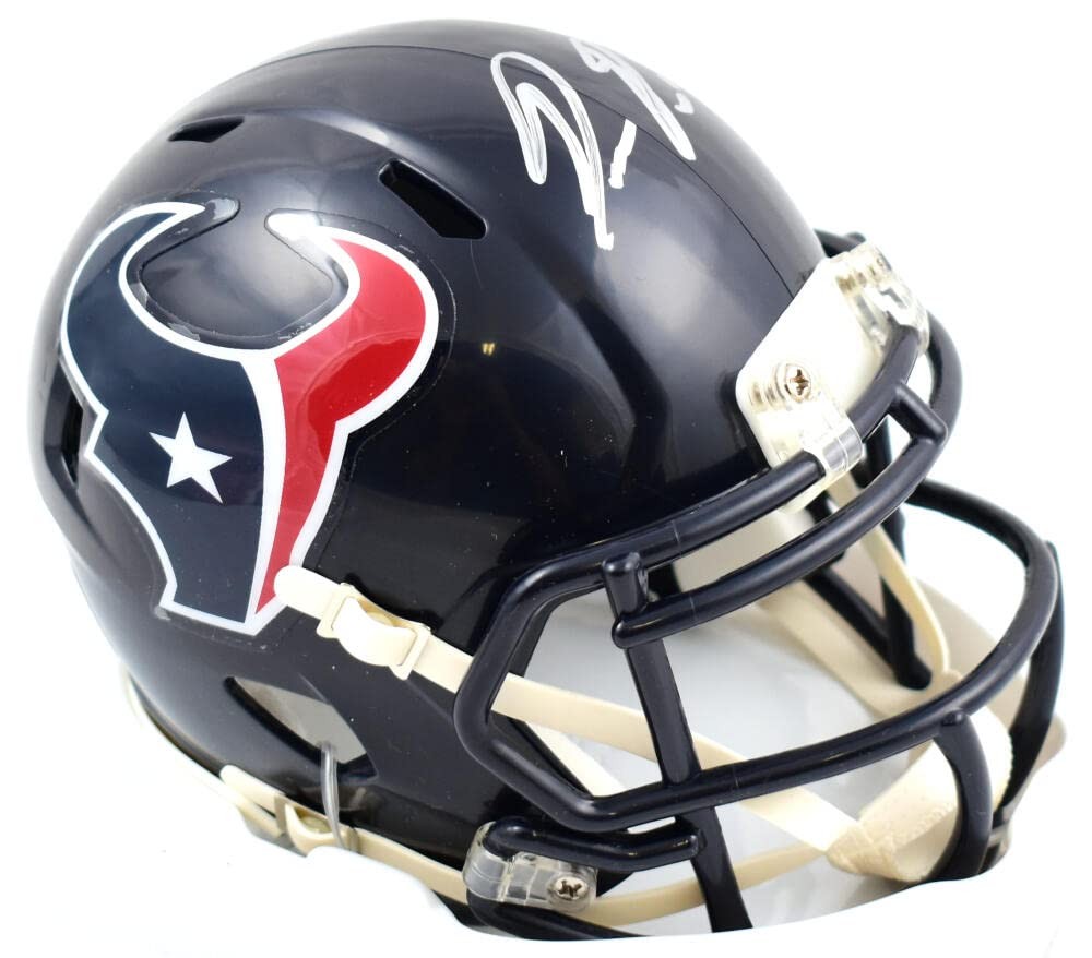 Dameon Pierce Autographed Houston Texans Speed Mini Helmet