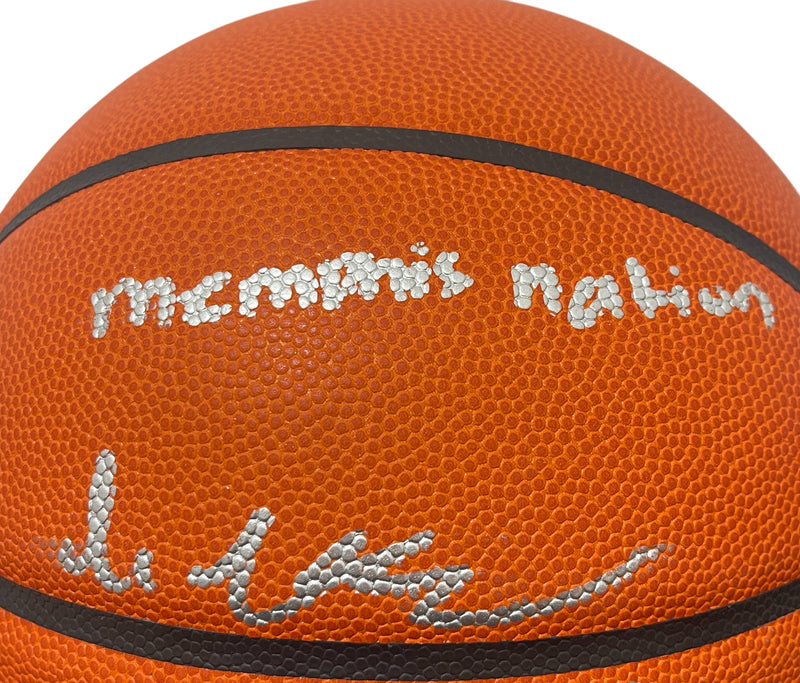 Emoni Bates Autographed Memphis Nike Elite Basketball (Upper Deck)