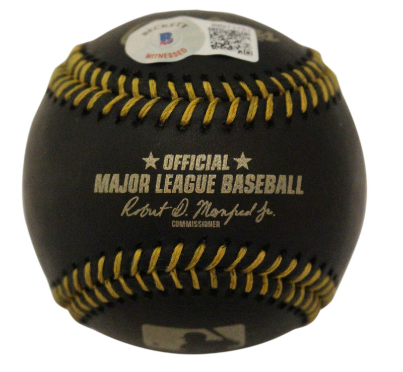 Trevor Hoffman Signed San Diego Padres Black Official Major League Baseball