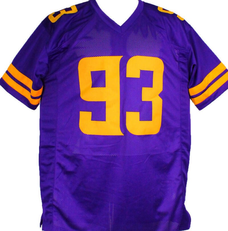 Patrick Jones Signed Minnesota Vikings Custom Jersey Skol Vikings