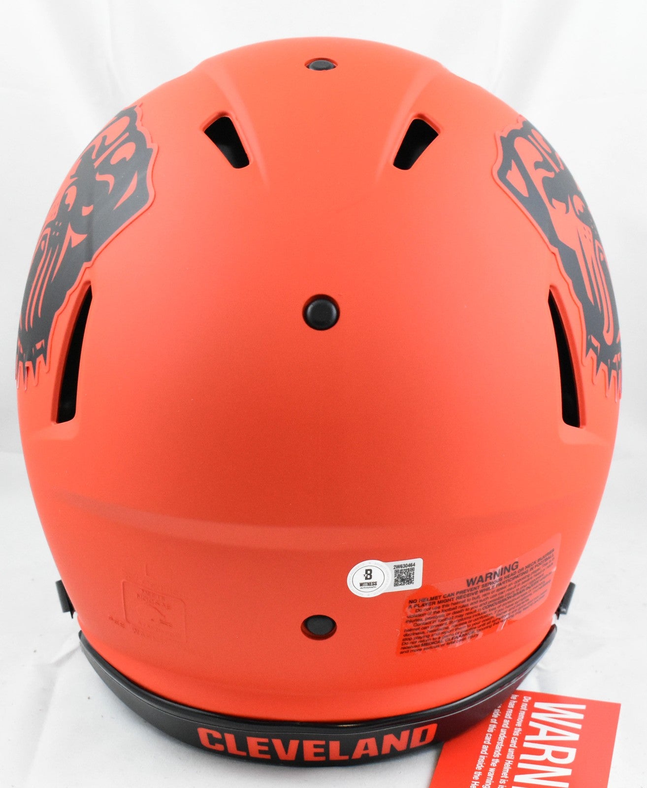 Nick Chubb Signed Cleveland Browns Rave Speed Authentic Helmet
