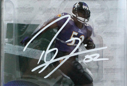 Ray Lewis Autographed Baltimore Ravens McFarlane Figurine