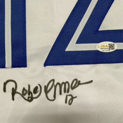 Roberto Alomar Autographed Toronto Blue Jays Custom Baseball Jersey (JSA)