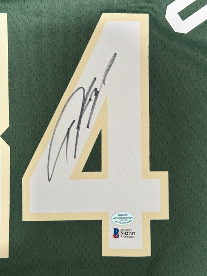 Giannis Antetokounmpo Signed Milwaukee Bucks Nike Jersey