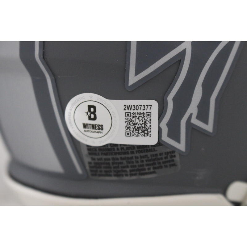 Von Miller Autographed Buffalo Bills Slate Mini Helmet (Beckett COA)