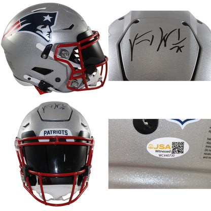 Vince Wilfork Autographed New England Patriots Authentic SpeedFlex Helmet