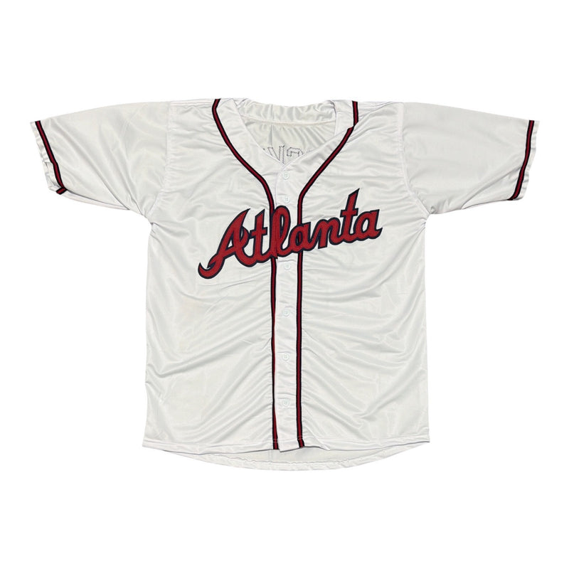 John Rocker Autographed Atlanta Braves Custom Jersey (F**K NY Inscription)