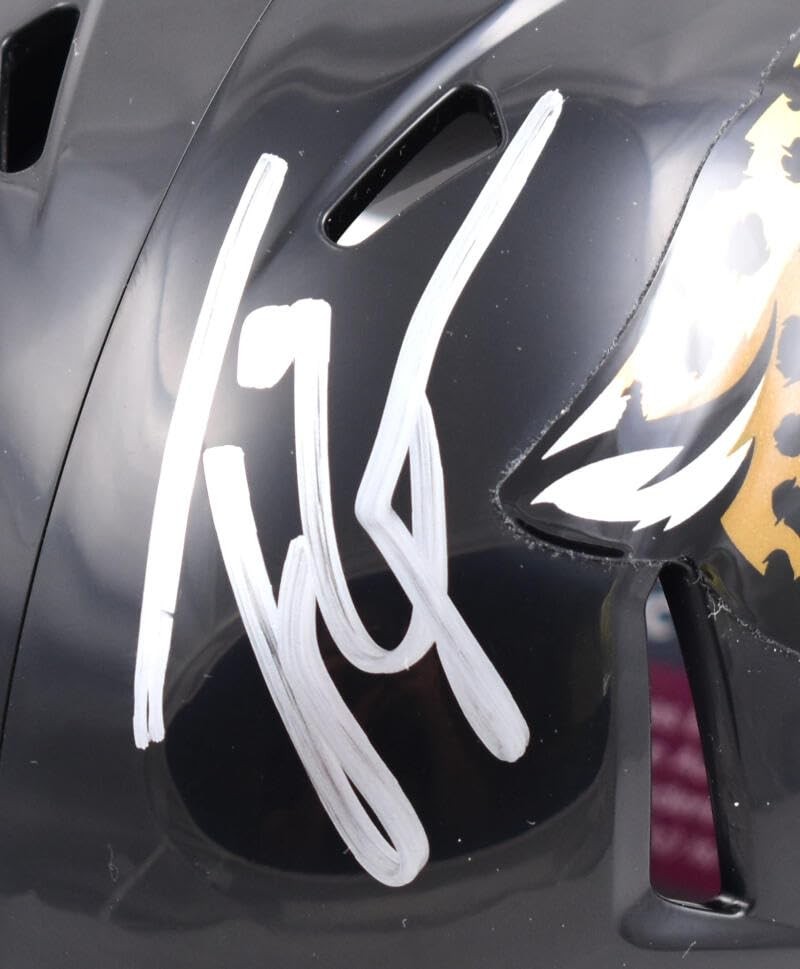 Travis Etienne Jr. Signed Jacksonville Jaguars Speed Mini Helmet
