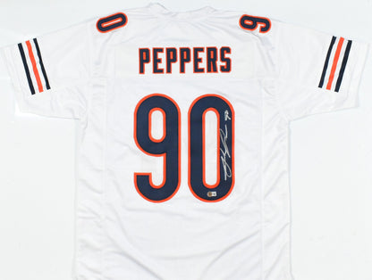 Julius Peppers Autographed Chicago Bears White Custom Jersey