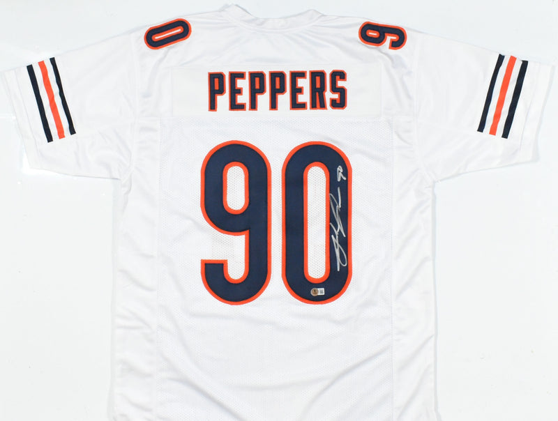 Julius Peppers Autographed Chicago Bears White Custom Jersey