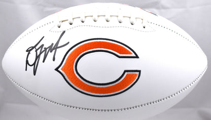 DJ Moore Autographed Chicago Bears Logo Football
