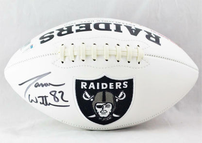 Jason Witten Autographed Las Vegas Raiders Logo Football