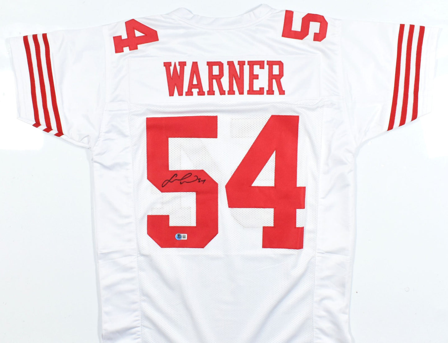Fred Warner Signed San Francisco 49ers Custom Red Jersey