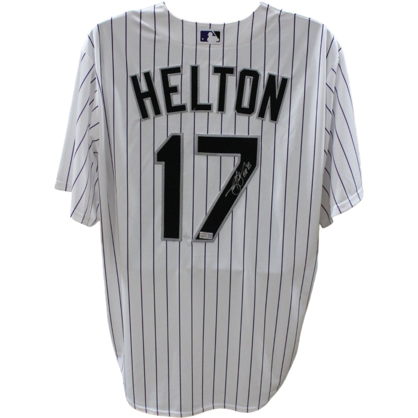 Todd Helton Autographed Colorado Rockies Nike Jersey HOF Inscription
