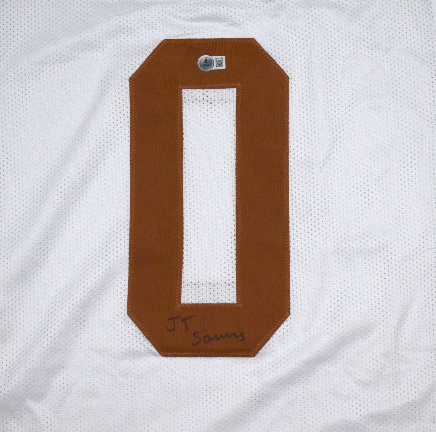 Ja'Tavion Sanders Autographed White Custom Football Jersey