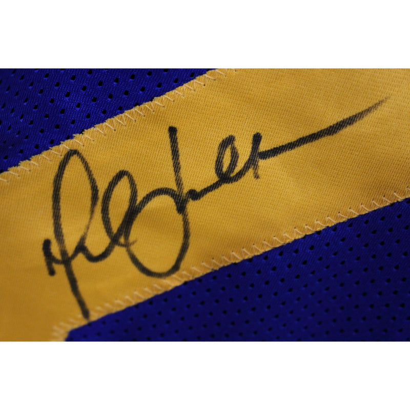 Marshall Faulk Autographed Pro Style Throwback Jersey