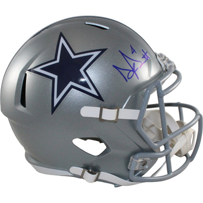 Dak Prescott Signed Dallas Cowboys Full Size Replica Helmet