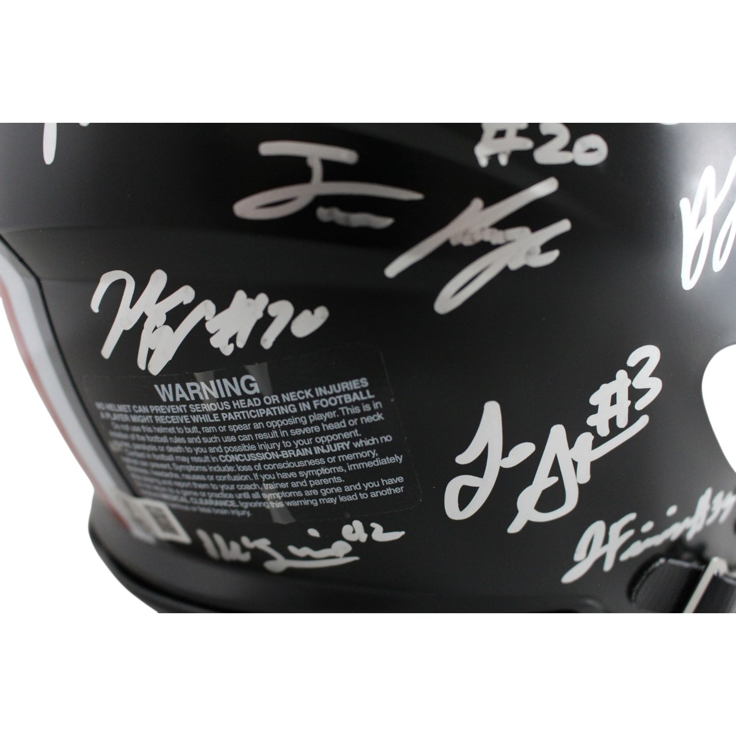 Ohio State Buckeyes Team Signed Full Size Authentic Helmet (20 Sigs)