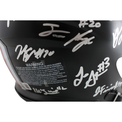 Ohio State Buckeyes Team Signed Full Size Authentic Helmet (20 Sigs)