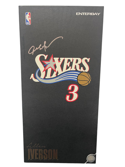 Allen Iverson Signed Philadelphia 76ers Enterbay 1/6 Scale Figurine #/30