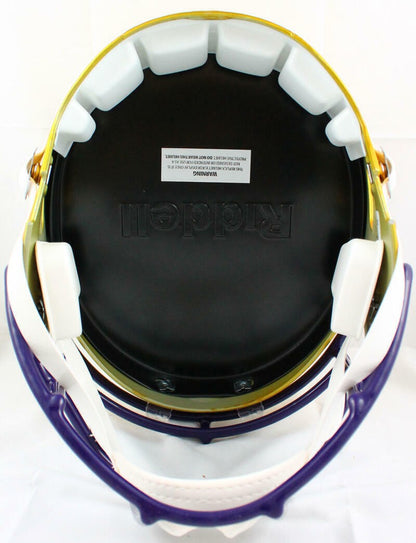 Dalvin Cook Signed Minnesota Vikings Full Size Flash Speed Helmet