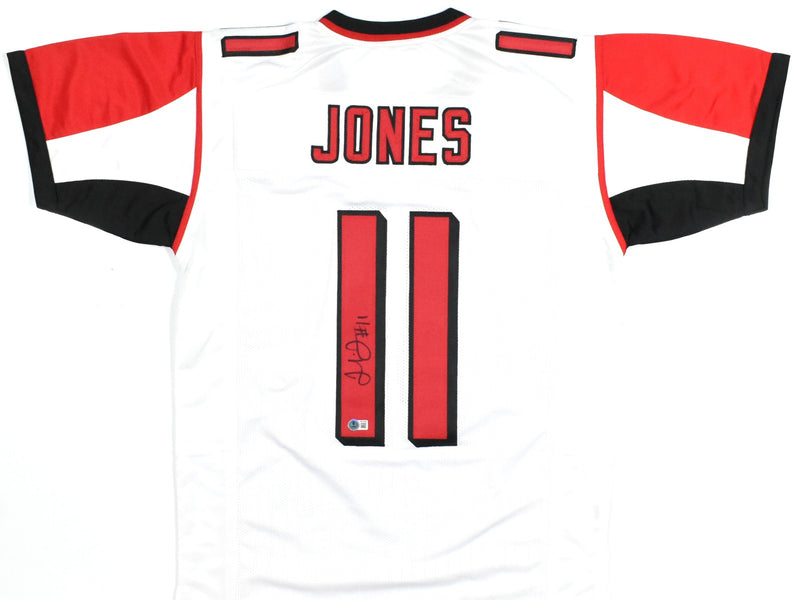 Julio Jones Signed Atlanta Falcons White Custom Jersey