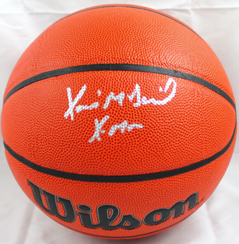 Xavier McDaniel Signed Official NBA Wilson Basketball - "X-Man"
