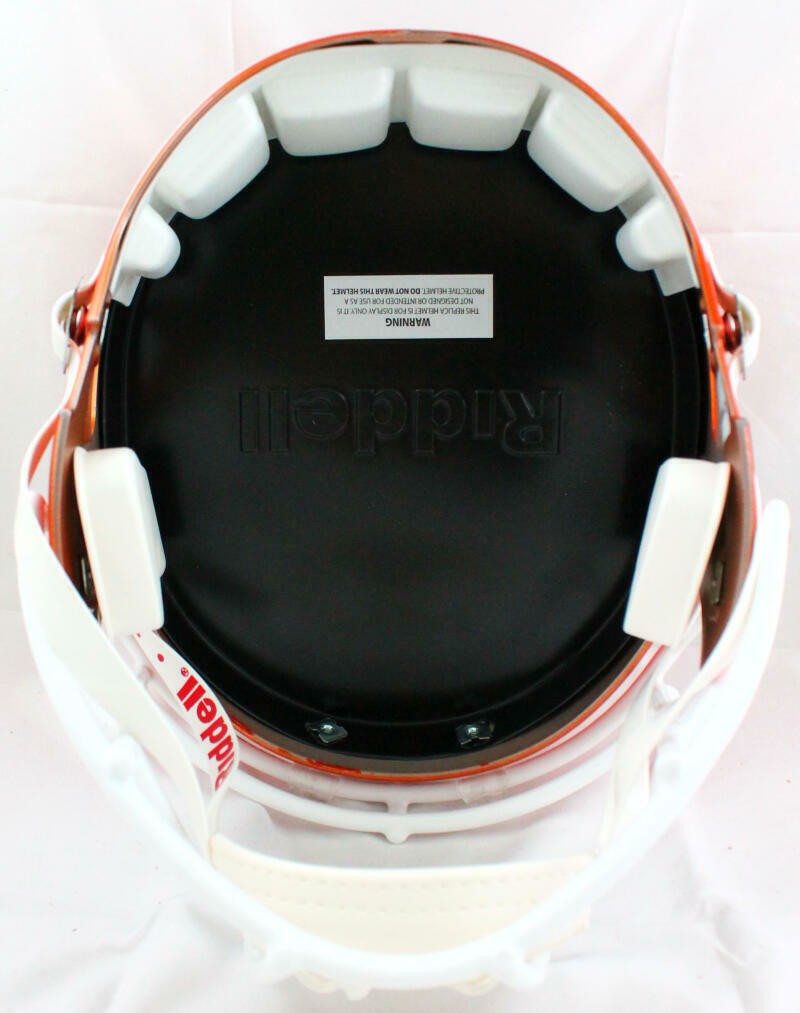 Ray Lewis Signed Miami Hurricanes Riddell Flash Full Size Helmet