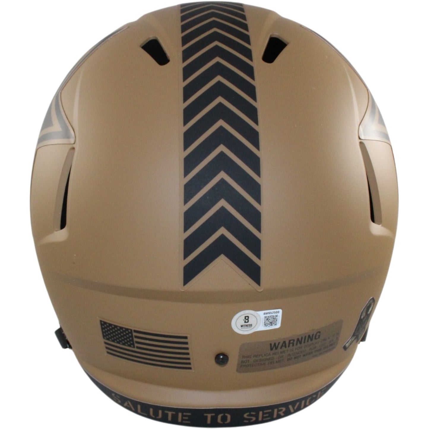 Demarcus Ware Dallas Cowboys Autographed 2023 Salute to Service Full Size Helmet