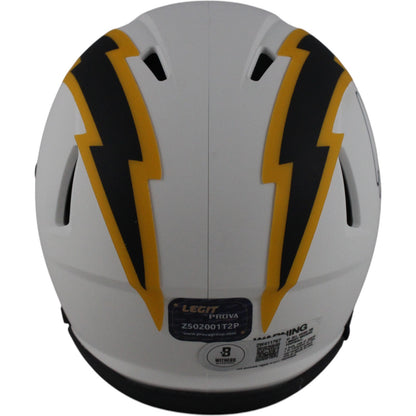Dan Fouts San Diego Chargers Autographed Lunar Mini Helmet