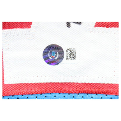 Bruce Matthews Signed Houston Oilers Custom Football Jersey