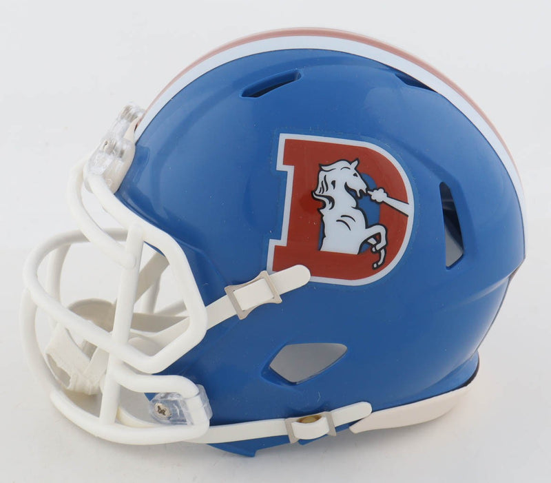 Anthony Miller Signed Denver Broncos Throwback Mini Helmet