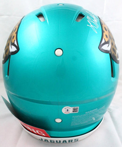 Laviska Shenault Jr Signed Jacksonville Jaguars Flash Speed Authentic Helmet