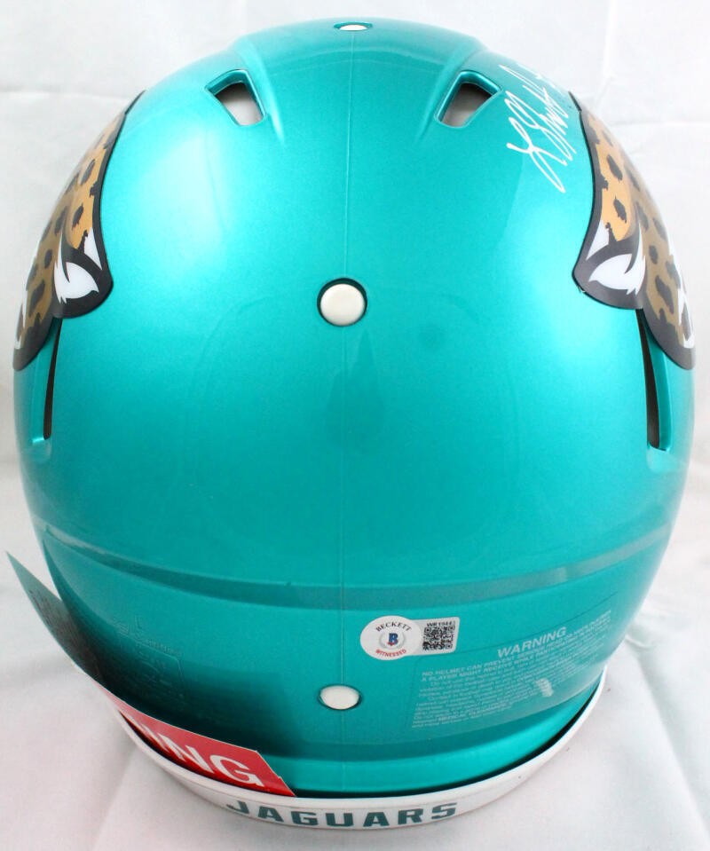 Laviska Shenault Jr Signed Jacksonville Jaguars Flash Speed Authentic Helmet