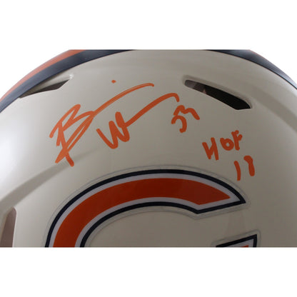 Brian Urlacher Chicago Bears Authentic Retro Full Size Helmet (JSA COA)