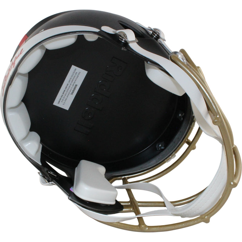Frank Gore San Francisco 49ers Autographed Full Size Rivalries Helmet