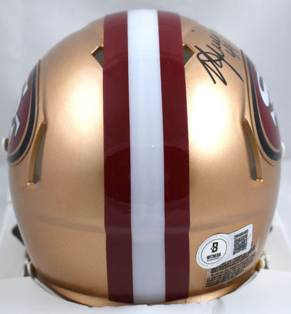 Kyle Juszczyk Signed San Francisco 49ers Black Speed Mini Helmet