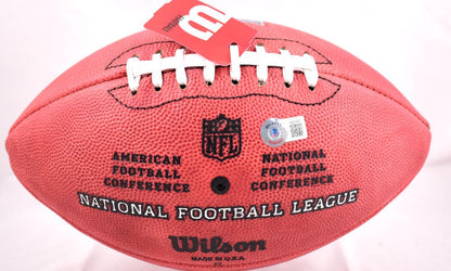 JJ, TJ & Derek Watt Signed Wilson Duke Authentic NFL Football