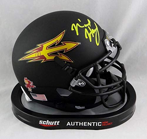 N'Keal Harry Signed Arizona State Sun Devils Black Mini Helmet
