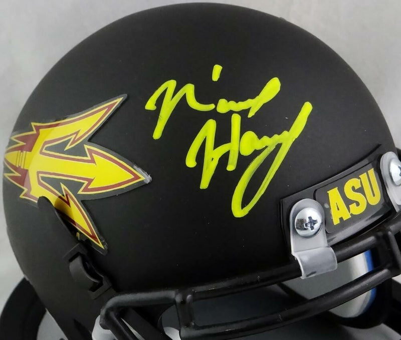 N'Keal Harry Autographed Arizona State Sun Devils Black Mini Helmet