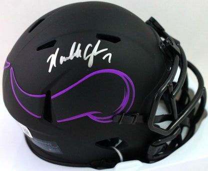 Randall Cunningham Autographed Minnesota Vikings Eclipse Mini Helmet