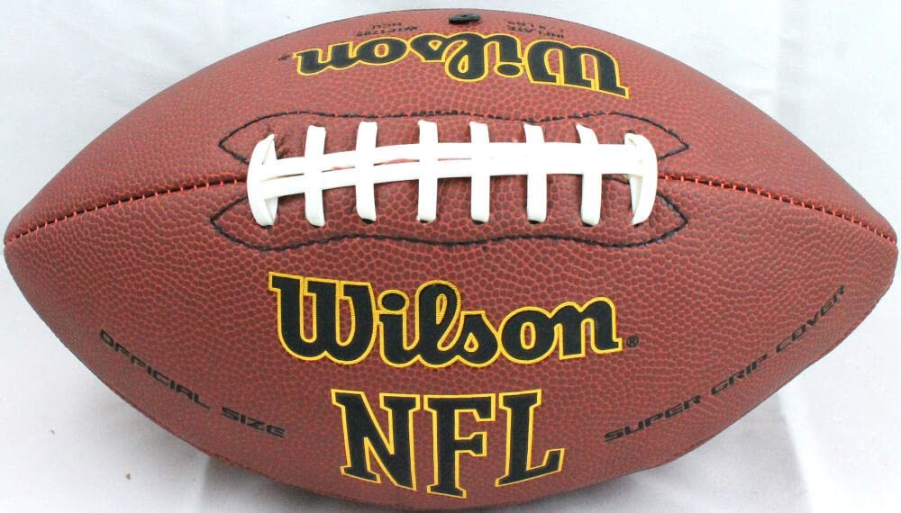 Ray Lewis Signed Baltimore Ravens Wilson NFL Super Grip Football