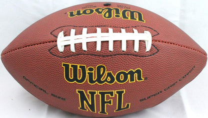 Ray Lewis Signed Baltimore Ravens Wilson NFL Super Grip Football