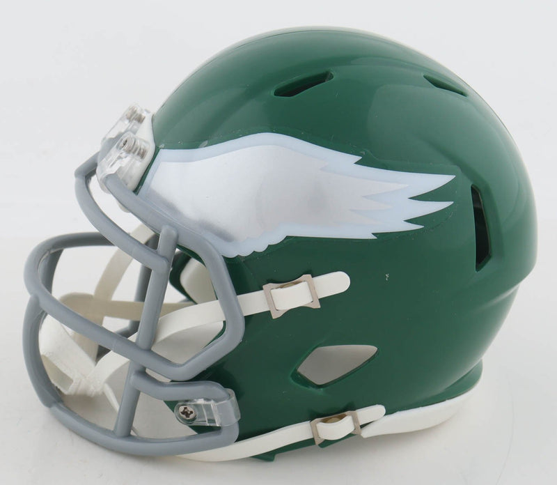 Vince Papale Signed Philadelphia Eagles Mini Helmet "Invincible"