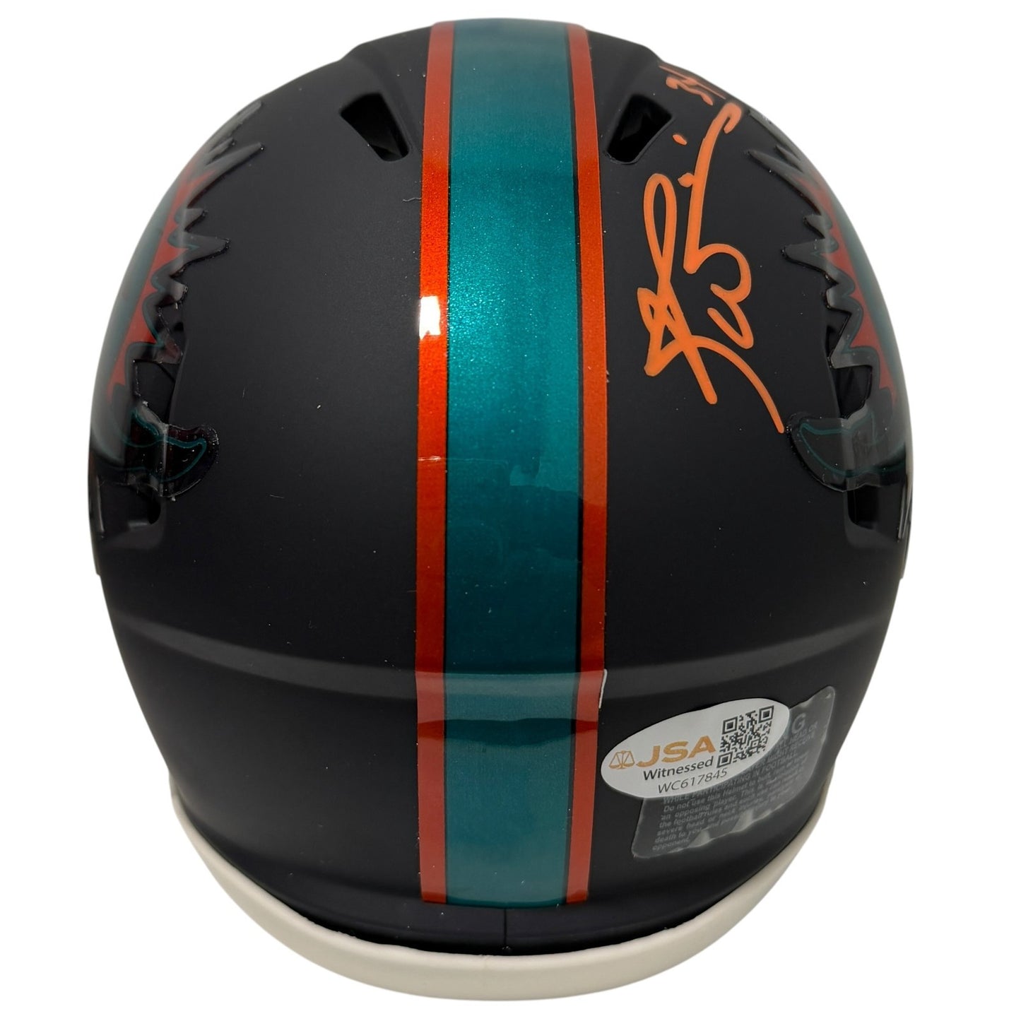 Ricky Williams Signed Miami Dolphins Rivalries Mini Helmet
